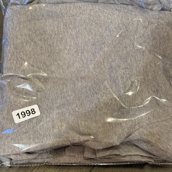 Lululemon Grey Wrap Snap Belle Sweatshirt Jacket 41998 - Picture 14 of 14